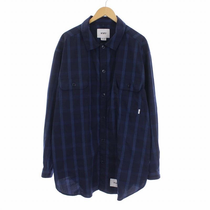 ダブルタップス WTAPS 21SS WCPO LS RIPSTOP COOL MAX 長袖 チェックシャツ 4 XL 紺 ネイビー 211GWDT-SHM01 /KH メンズ :208-902209270062:ブランド古着販売のベクトル - 通販 - Yahoo!ショッピング ダブルタップス WTAPS 21SS WCPO LS RIPSTOP COOL MAX 長袖 チェックシャツ 4 XL 紺 ネイビー 211GWDT-SHM01 /KH メンズ :208-902209270062:ブランド古着販売のベクトル - 通販 - Yahoo!ショッピング