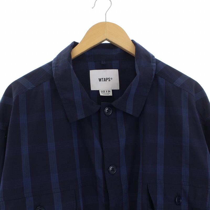 ダブルタップス WTAPS 21SS WCPO LS RIPSTOP COOL MAX 長袖 チェック ダブルタップス WTAPS 21SS WCPO LS RIPSTOP COOL MAX 長袖 チェック