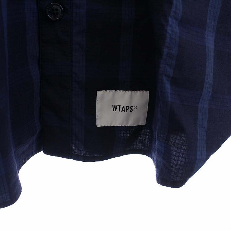 ダブルタップス WTAPS 21SS WCPO LS RIPSTOP COOL MAX 長袖 チェック ダブルタップス WTAPS 21SS WCPO LS RIPSTOP COOL MAX 長袖 チェック