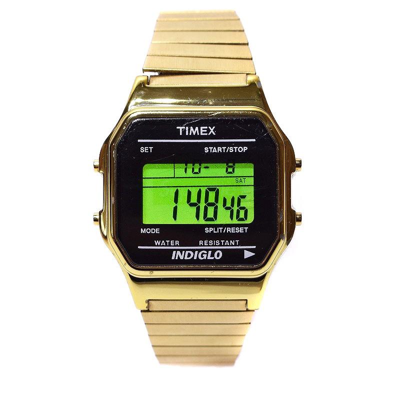 シュプリーム SUPREME × Timex タイメックス 19AW Digital Watch GOLD