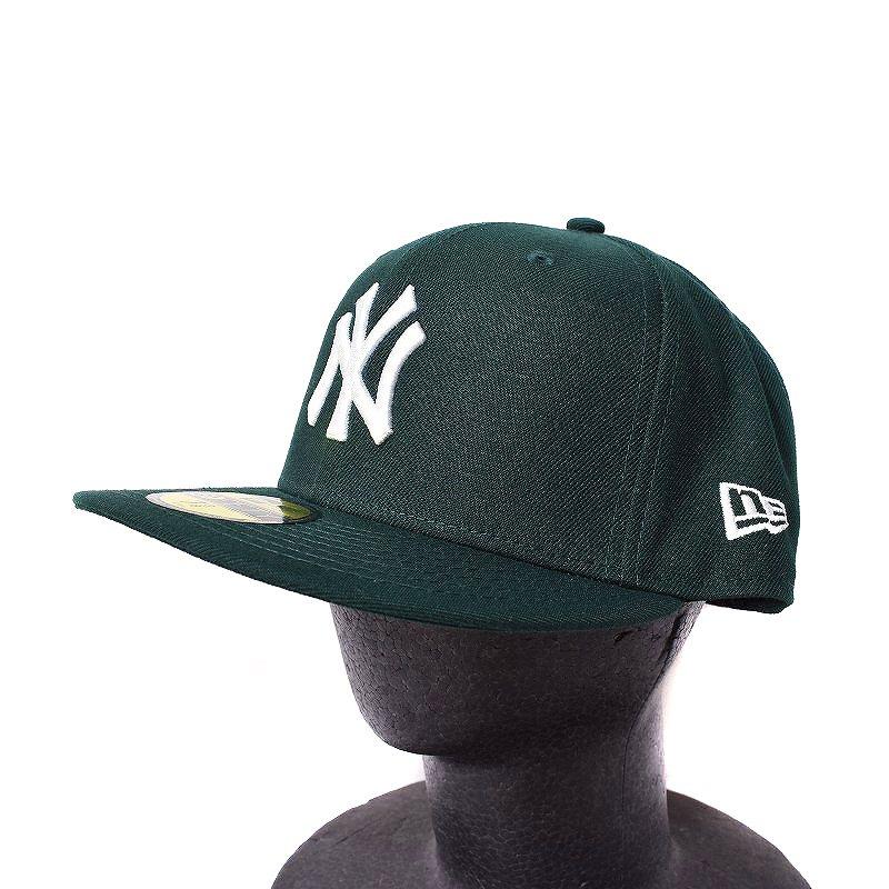 ニューエラ NEW ERA 59FIFTY 帽子 キャップ NY ニューヨークヤンキース 7 3/8 58.7cm 緑 グリーン メンズ  :208-902211030023:ブランド古着販売のベクトル - 通販 - Yahoo!ショッピング