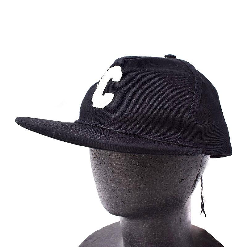 未使用品 セリーヌ CELINE 22SS キャップ 野球帽 帽子 ロゴ M 56-60 黒