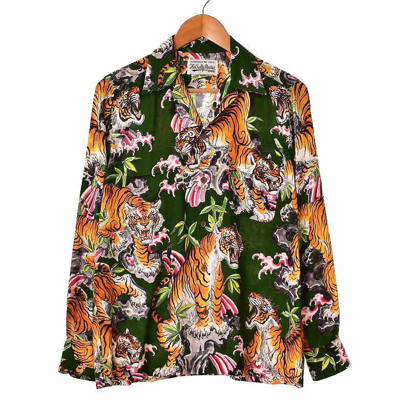 ワコマリア WACKO MARIA ×TIM LEHI 21AW HAWAIIAN SHIRT L/S