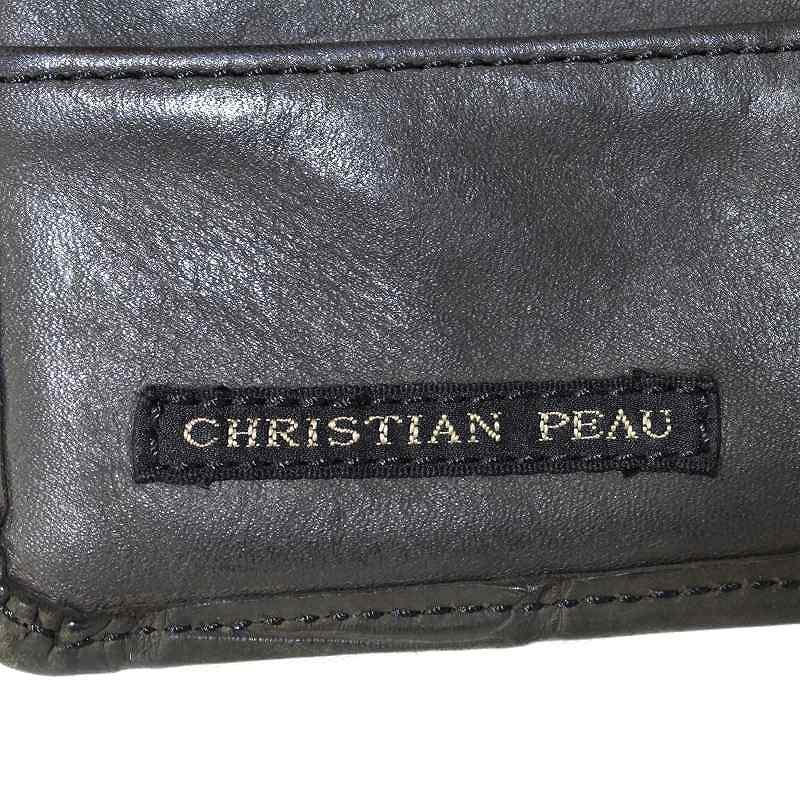 格安販売の クリスチャンポー CHRISTIAN PEAU メンズ 二つ折り財布 tdh
