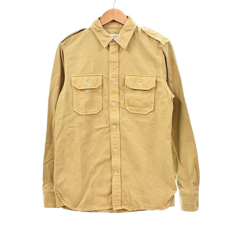 メゾンマルジェラ Maison Margiela 14 14AW シャツ 長袖 ミリタリー 46