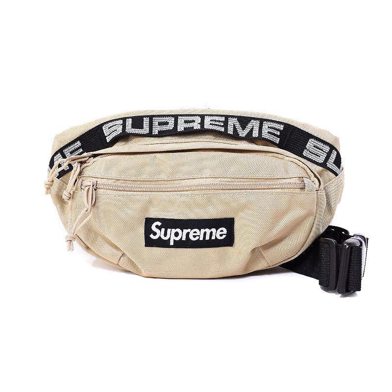 シュプリーム SUPREME 18SS Waist Bag Tan ウェストバック タン