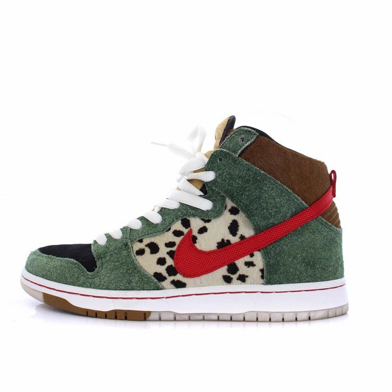 シルバーピーチ NIKE SB DUNK HIGH PRO QS DOG WALKER 27cm