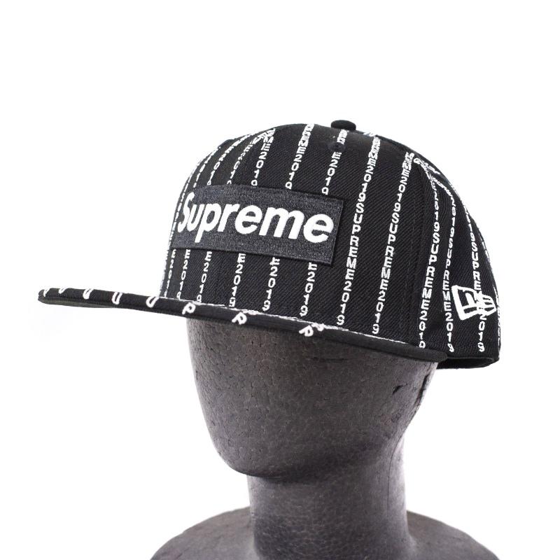 シュプリーム SUPREME ニューエラ NEW ERA 19SS Text Stripe Box Logo テキスト ストライプ ボックスロゴ  キャップ 野球帽 7 3/8 58.7cm :208-902303270006:ブランド古着販売のベクトル - 通販 - Yahoo!ショッピング