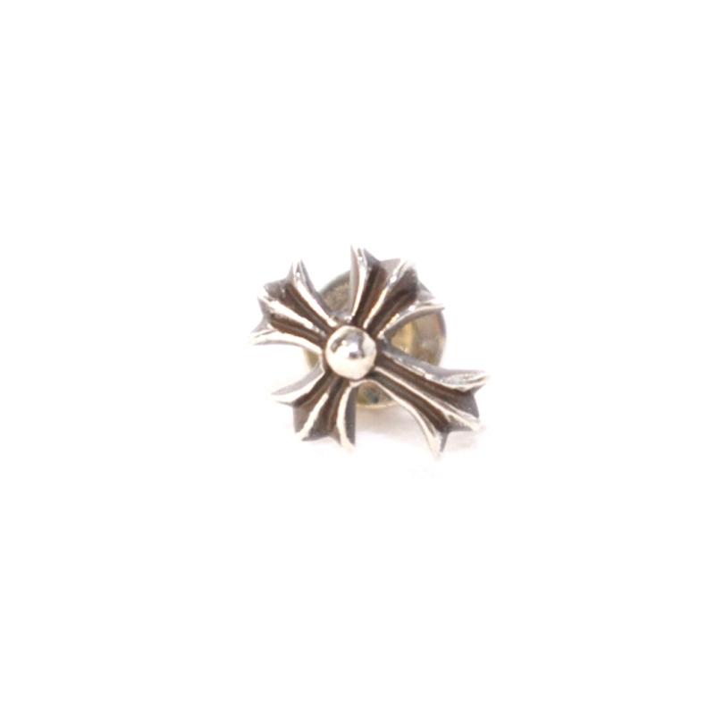 ✨美品✨クロムハーツ スタッドNO2 CH CROSS ピアス 925-