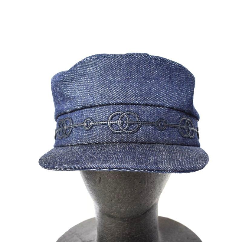 HERMES（エルメス） HERMES Cabourg Cliquetis cap キャスケット 