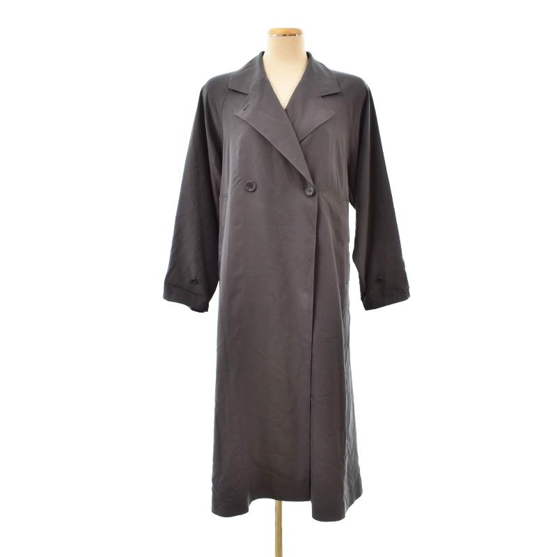 未使用品 クラネ CLANE 23SS BACK GATHER DRESS TRENCH COAT バック