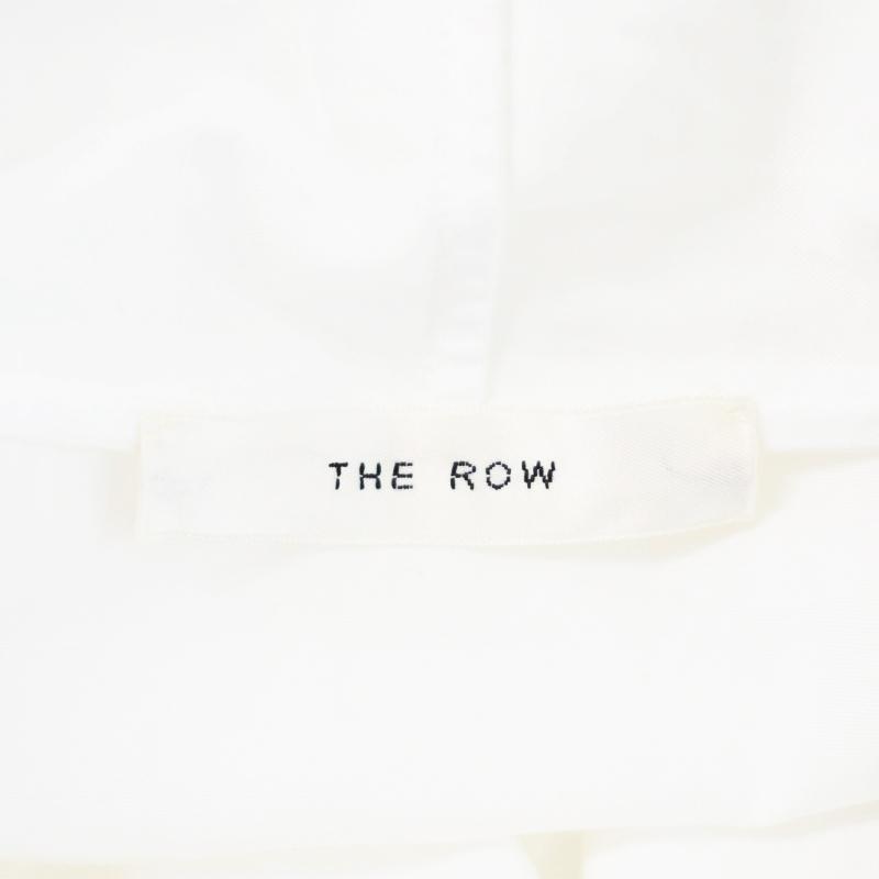 ザロウ THE ROW 21AW Gasly ブラウス シャツ 長袖 ハイネック コットン