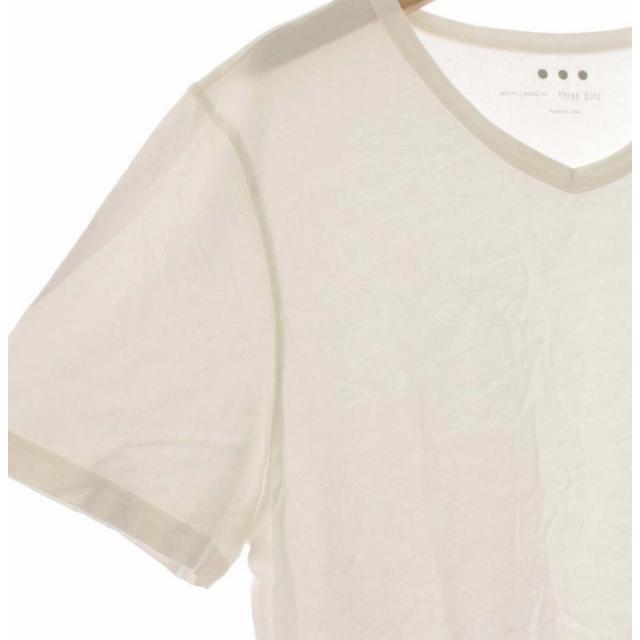 スリードッツ three dots Tシャツ カットソー Vネック 半袖 L 白 ホワイト /DK メンズ｜vectorpremium｜03