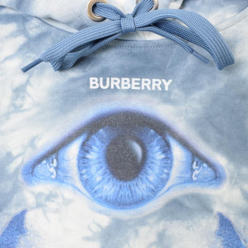 バーバリー BURBERRY LONDON ENGLAND シャーク ロゴ タイダイ パーカー 