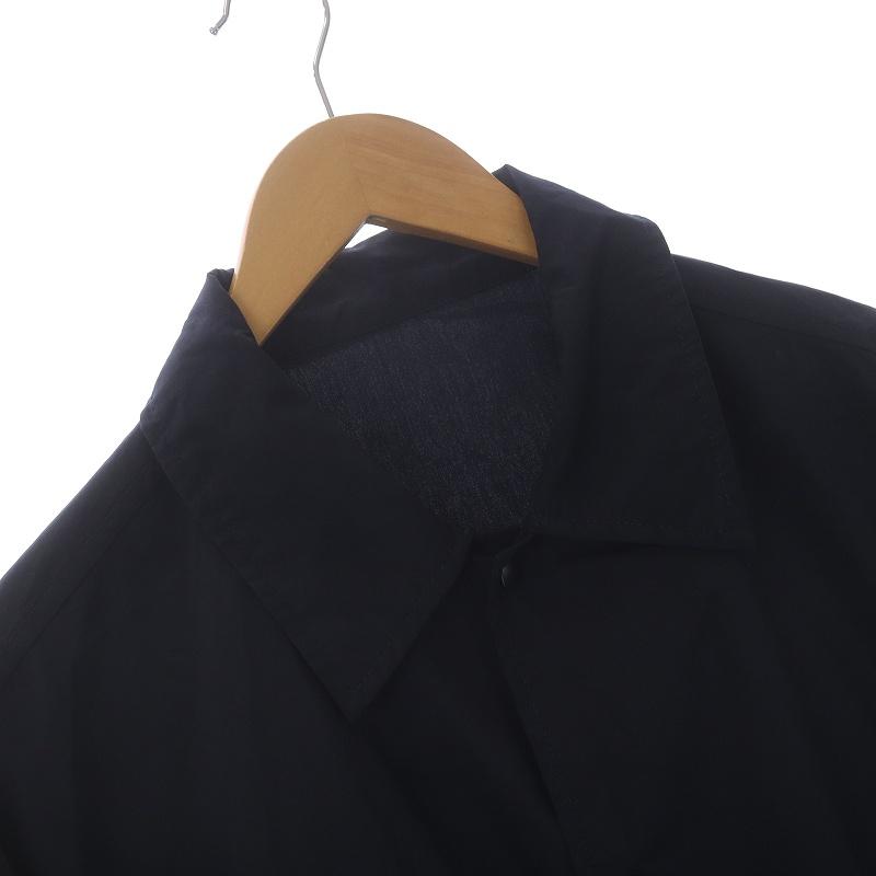 fresh service サイドポケットストレッチオーバーシャツ SIDE POCKETS