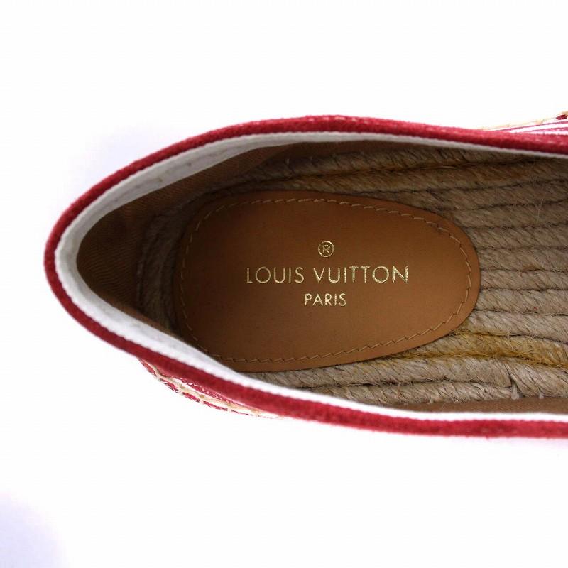ルイヴィトン LOUIS VUITTON エスパドリーユ フラットシューズ 