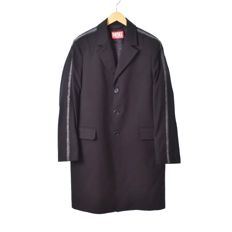 DIESEL ディーゼル W-Hivo デニム切り替え ロング テーラード DIESEL ディーゼル W-Hivo デニム切り替え ロング テーラード