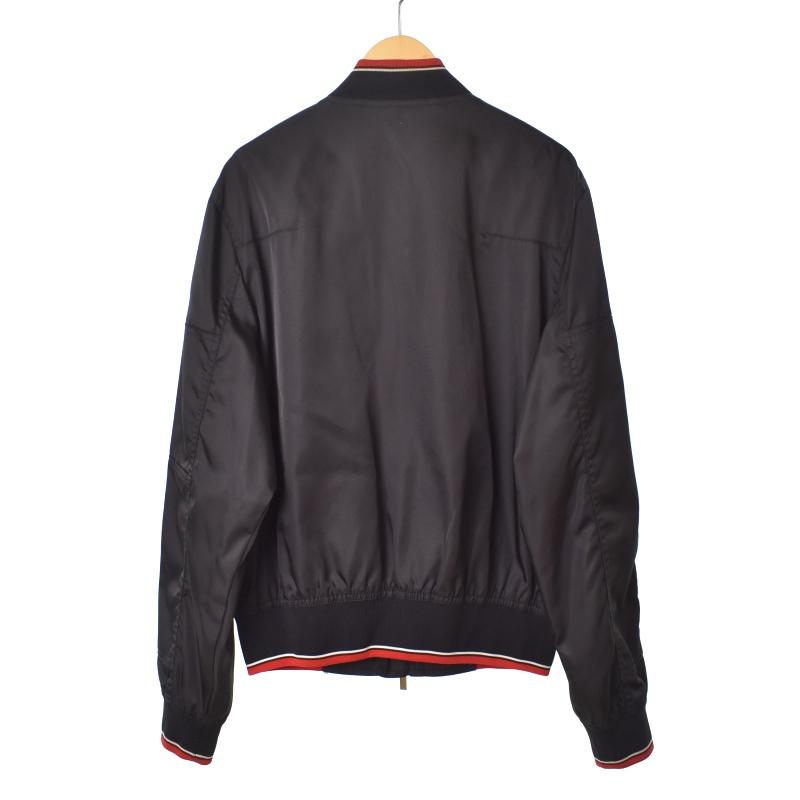 ディオールオム Dior HOMME 17AW Zip Up Bomber Jacket バッジ ジップ