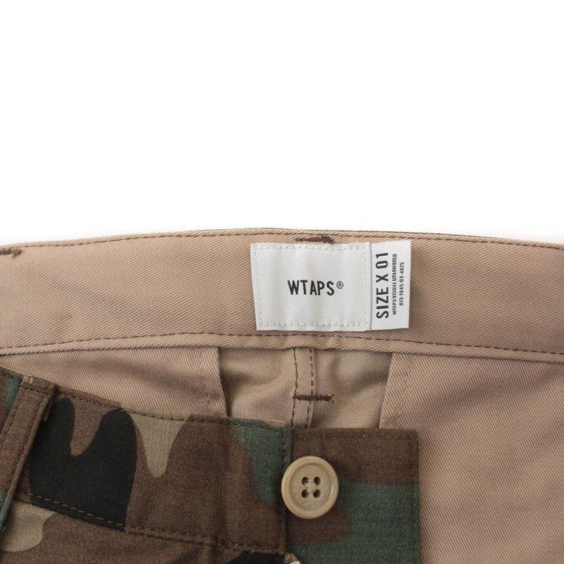 WTAPS 20AW BIZZ TROUSERS SATIN CAMO 03 L | ヤマダウェブコム