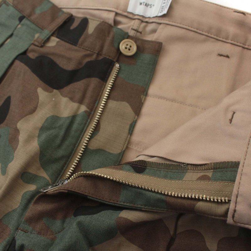 WTAPS 20AW BIZZ TROUSERS SATIN CAMO 03 L | ヤマダウェブコム