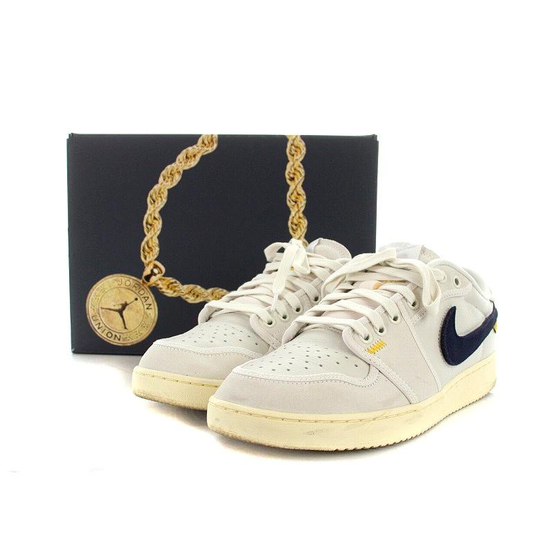 NIKE（ナイキ） NIKE UNION Air Jordan 1 Low KO Sail Leather