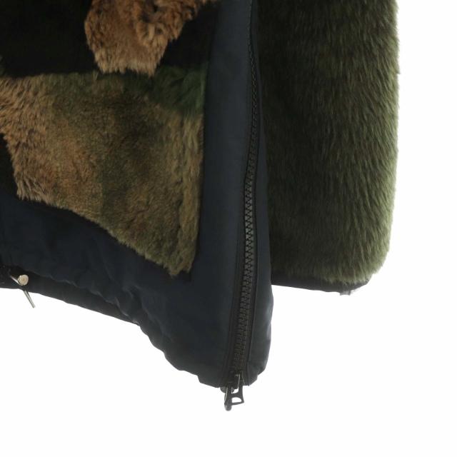 サカイ sacai × カウズ KAWS 21AW Jacquard Faux Fur Reversible