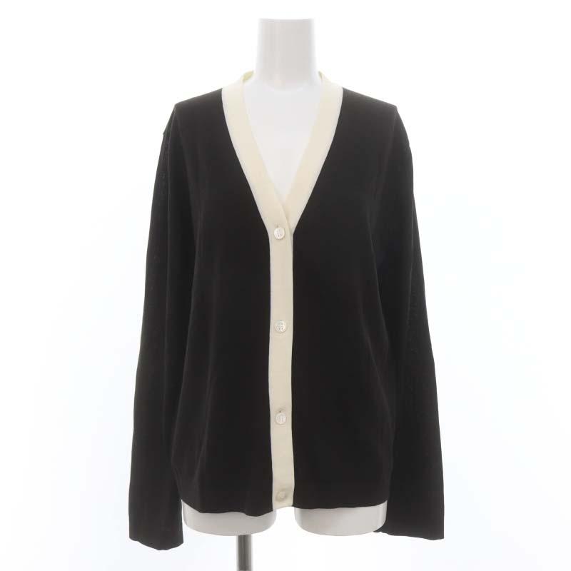 エルメス HERMES マルジェラ期 バイカラー コットン カーディガン  