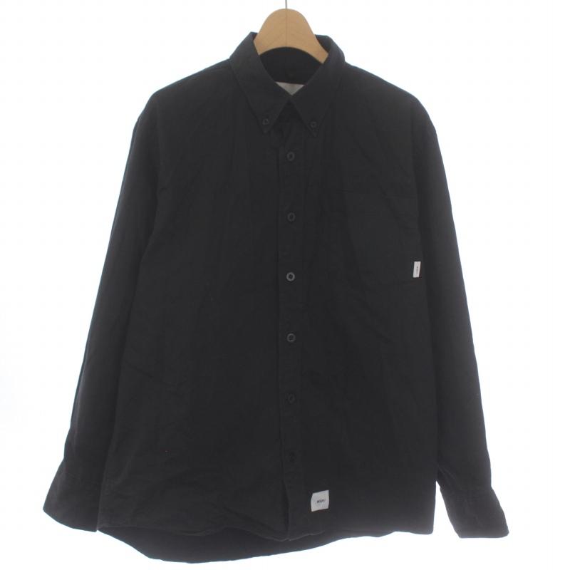 WTAPS BD LS COTTON.TWIL コットンツイル ボタンダウンシャツ 