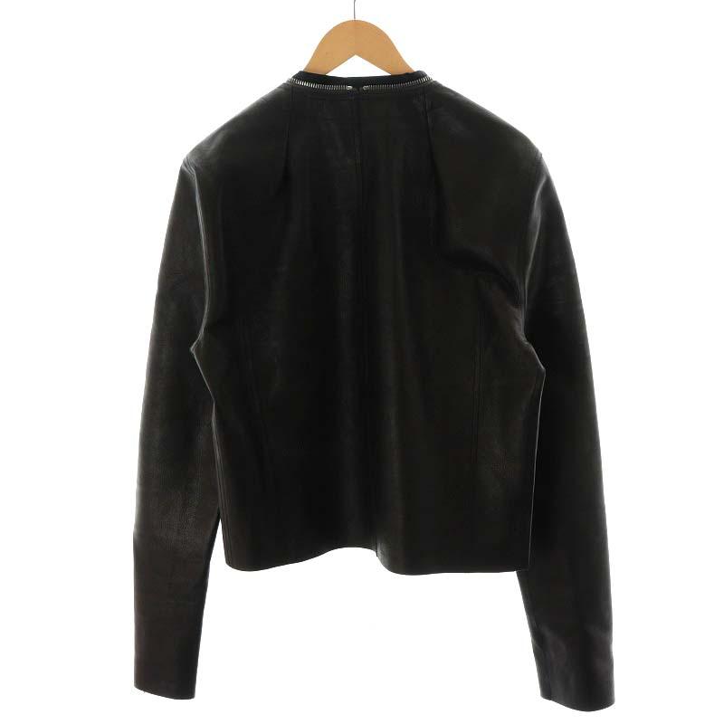 リックオウエンス Rick Owens LARRY LEATHER SHIRT ラリー レザー 