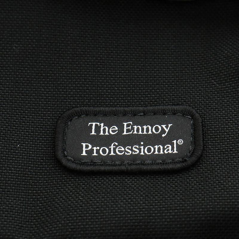 The Ennoy Professional ザ エンノイ プロフェッショナル SHOULDER BAG CORDURA コーデュラ ショルダーバッグ ナイロン 黒｜vectorpremium｜03