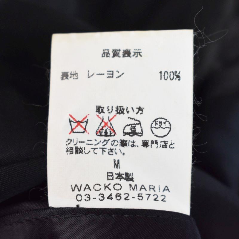 ワコマリア WACKO MARIA Guilty Parties Robert Johnson Cross Road Blues リバーシブル トラックジャケット ブルゾン 刺繍 M 黒 ☆AA★｜vectorpremium｜05