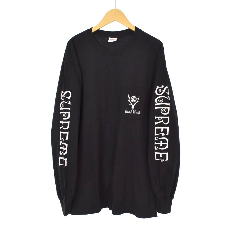 シュプリーム SUPREME 21SS SOUTH2 WEST8 L/S Pocket Tee Tシャツ 