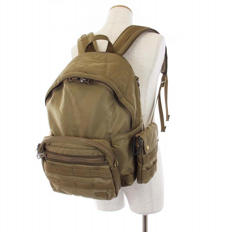 サカイ sacai PORTER 吉田カバン Tactical Back Pack リュックサック デイバッグ バッグ ベージュ 22-0410S-651 /KH レディース｜vectorpremium｜03