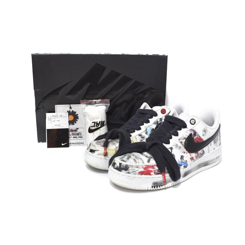 ナイキ NIKE ピースマイナスワン PEACEMINUSONE AIR FORCE 1 PARA?NOISE エアフォース1 パラノイズ スニーカー US9.5 ホワイト DD3223-100｜vectorpremium｜08