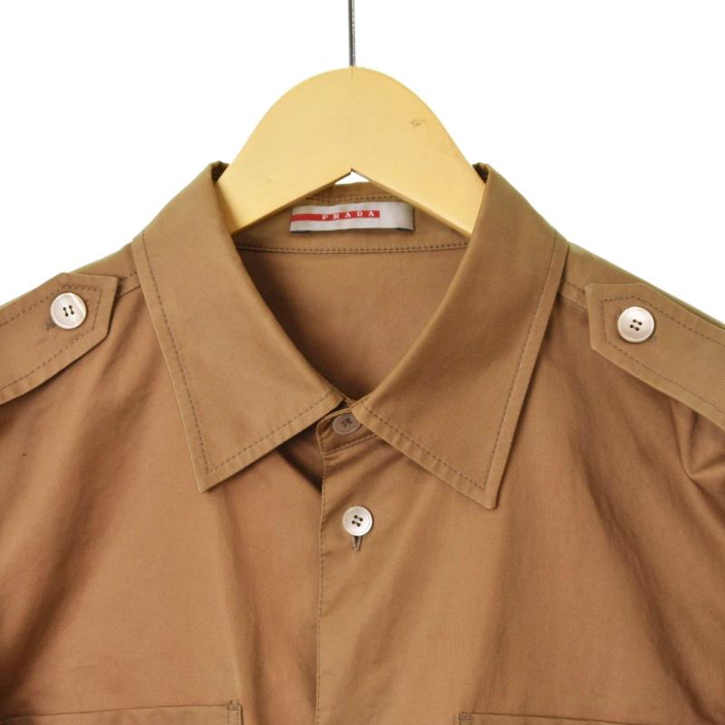 PRADA プラダブラウン ポロシャツ