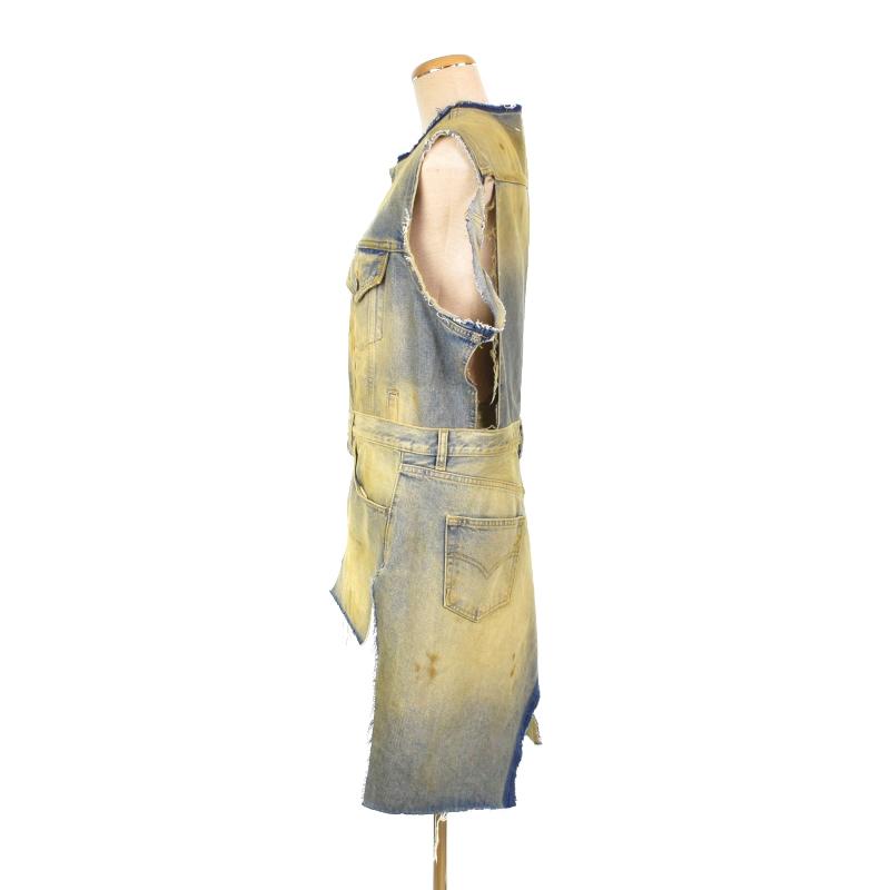 メゾンマルジェラ Maison Margiela デニム ベスト ノースリーブ