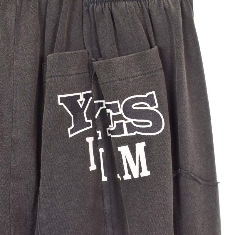 ヴェトモン VETEMENT 23AW FAN DECONSTRUCTED SWEATPANTS スウェット 