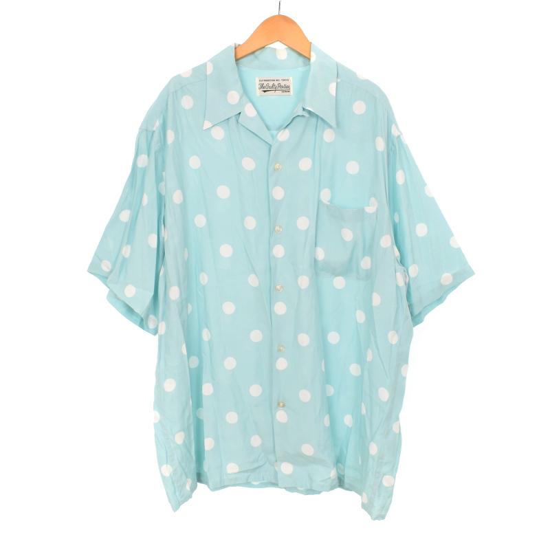 ワコマリア WACKO MARIA HAWAIIAN SHIRT DOT ポルカドット ハワイアン 