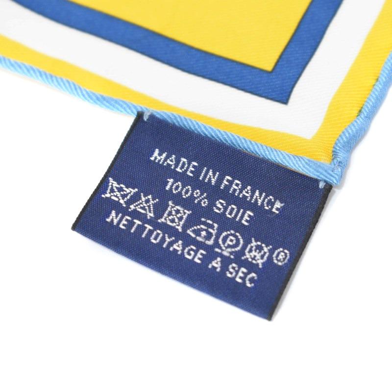 HERMES（エルメス） スカーフ カレ40 馬 ホース ロボカバール シルク