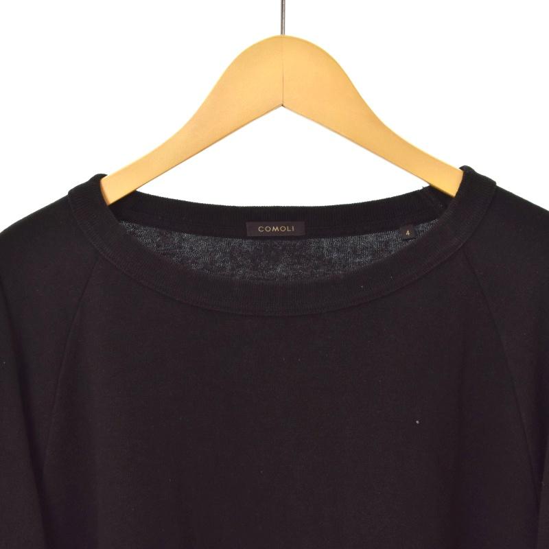 コモリ COMOLI 24SS コットンジャージ ベースボールTシャツ カットソー 
