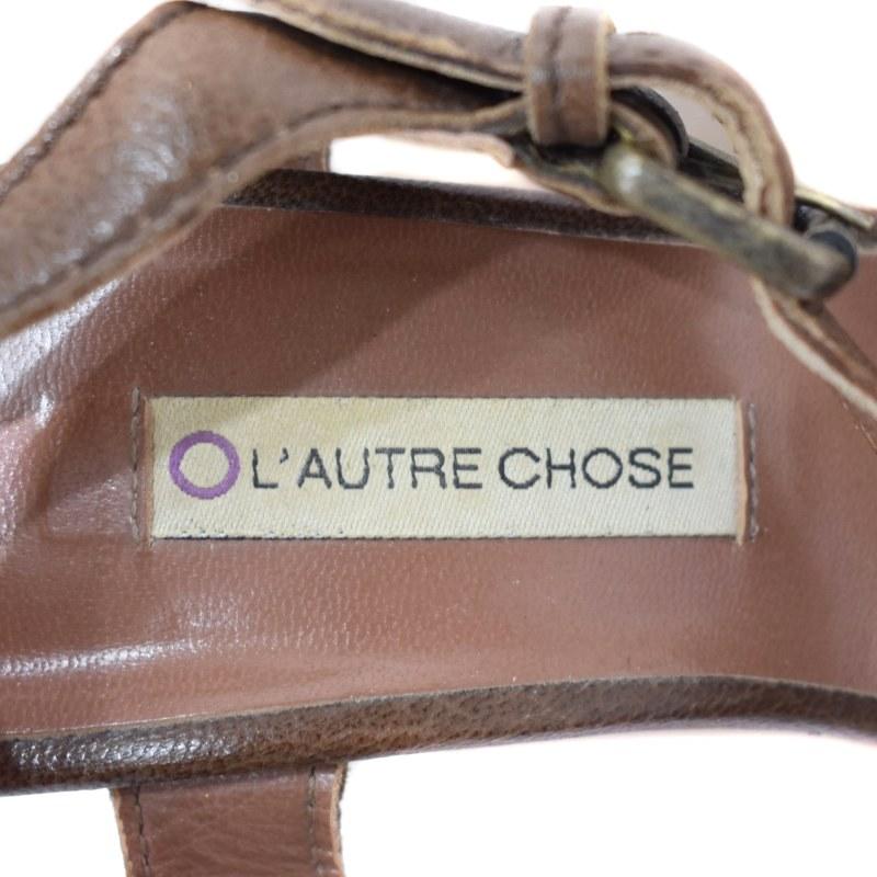 ロートレショーズ L'Autre Chose サンダル コルクウェッジ