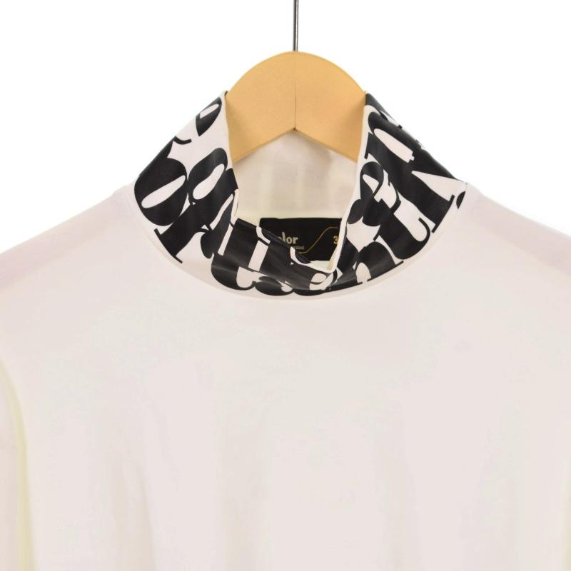 カラー kolor 21SS ハイゲージポンチカットソー Tシャツ 長袖 3 白 