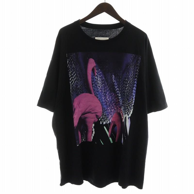 メゾンマルジェラ Maison Margiela Tシャツ カットソー 半袖 プリント 