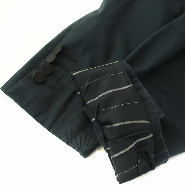 ランバン LANVIN テーラードジャケット シングル サイドベンツ 44 XS