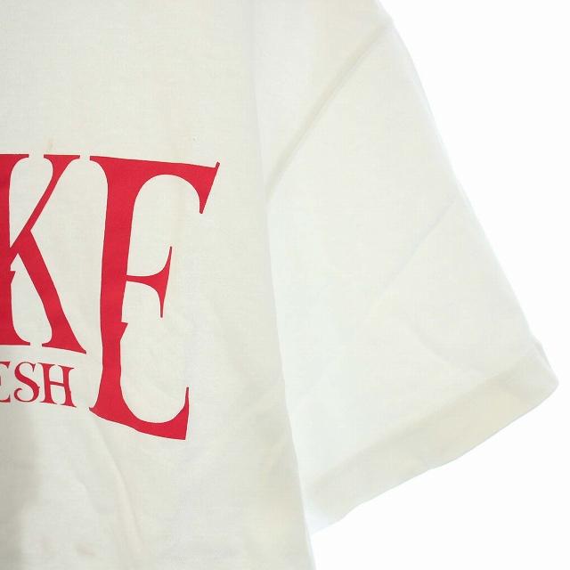 キディル KIDILL T-SHIRT Tシャツ カットソー プリント ロゴ 半袖 FREE