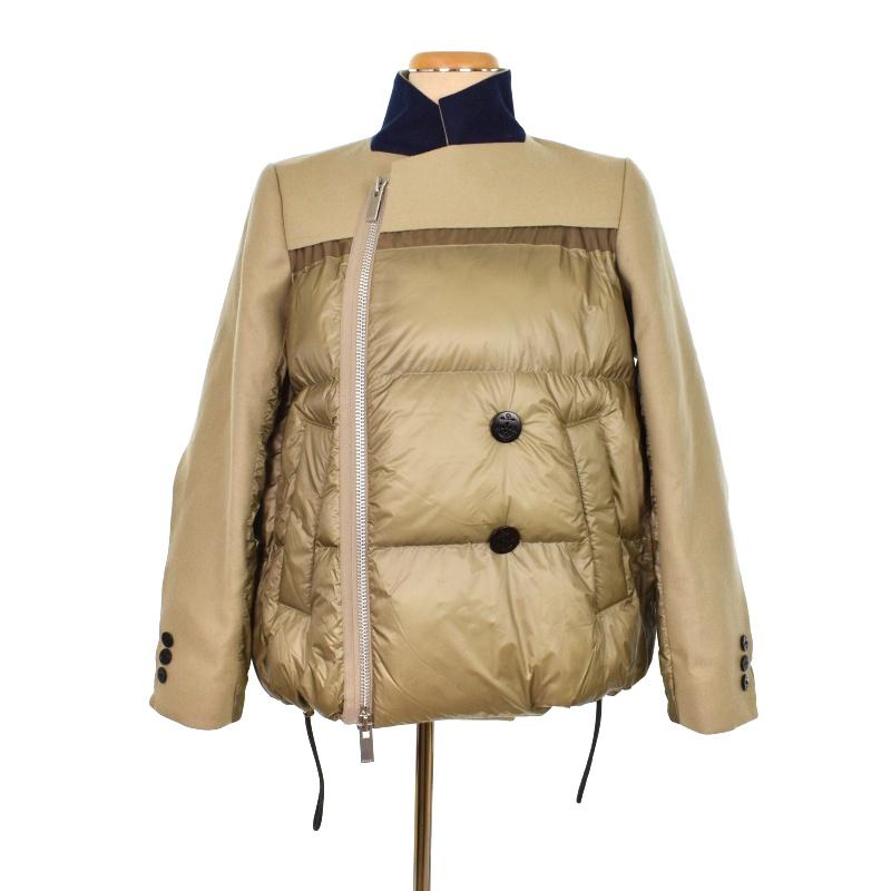 新品 sacai 19-04559 ダウンジャケット　サカイ 新品 sacai 19-04559 ダウンジャケットサカイ