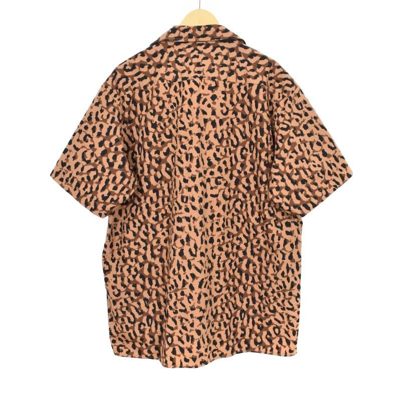 ワコマリアディッキーズ半袖シャツヒョウ柄