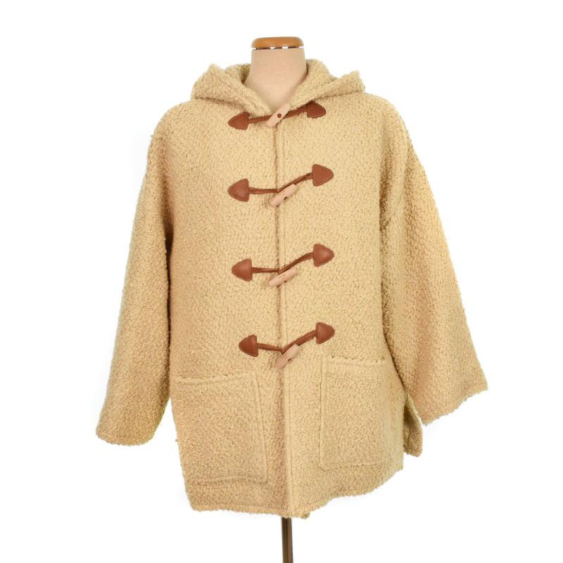CELINE セリーヌ エディ期 ダッフルコート ロゴ入りトグル 34 CELINE セリーヌ エディ期 ダッフルコート ロゴ入りトグル 34