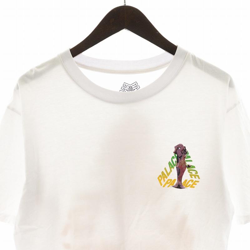 パレス Palace Tシャツ カットソー 半袖 ロゴ L 白 ホワイト /AN33  