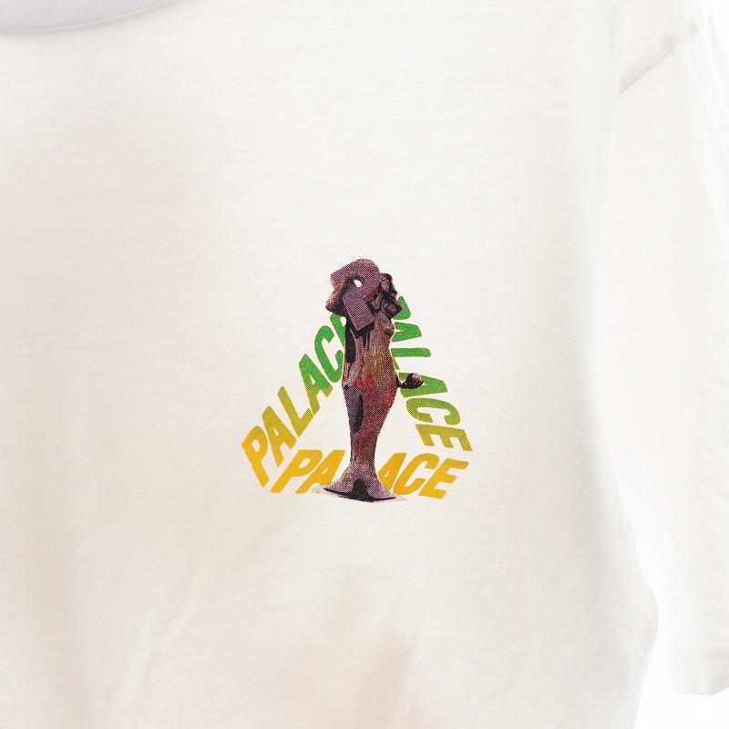 パレス Palace Tシャツ カットソー 半袖 ロゴ L 白 ホワイト /AN33  